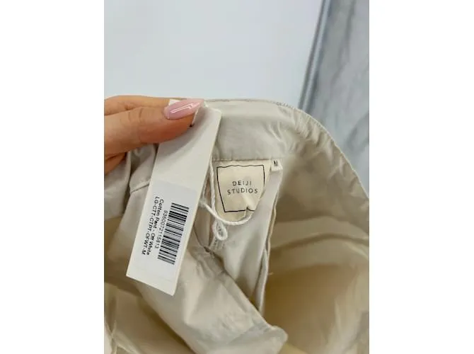 Autre Marque DEIJI STUDIOS Pantalón T.Internacional M Algodón Beige 