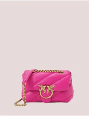 Bolso Mujer Pinko Love Puff Mini Fuxia