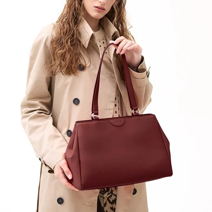 Bolso O bag vienna bordeaux