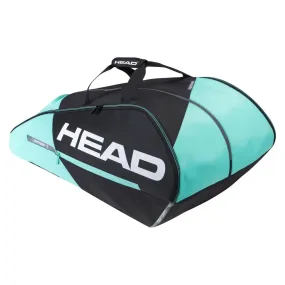 Bolso Tenis Head Tour Team 12R Negro/Celeste