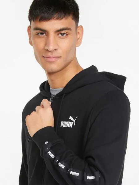 Chaqueta Puma Ess Tape Negro Hombre