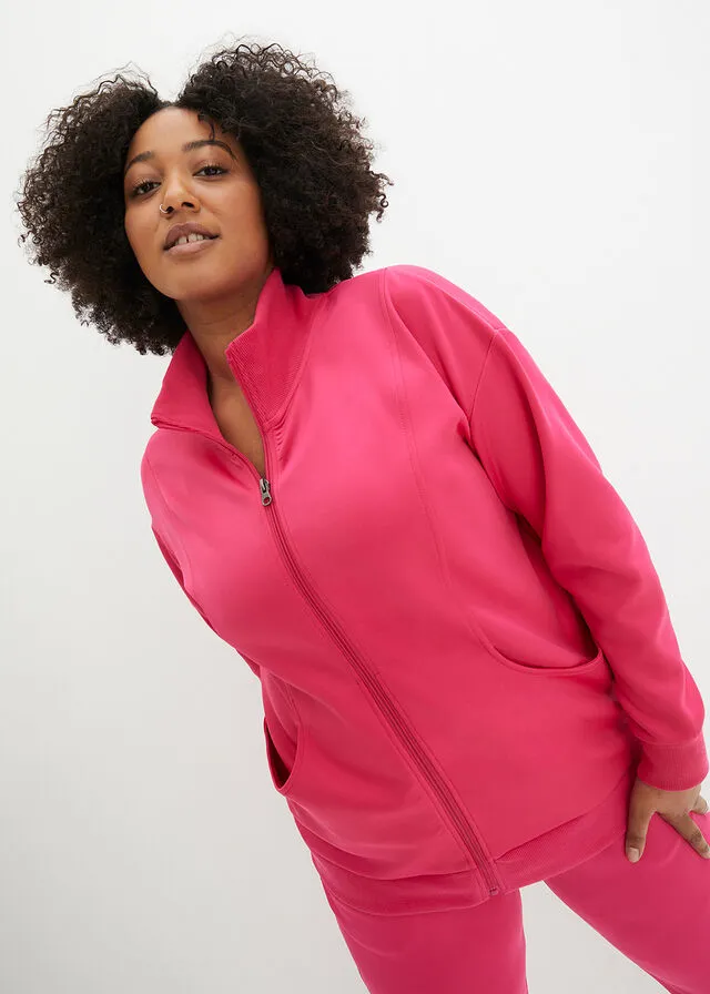 Chaqueta tipo sudadera técnica Pink lady