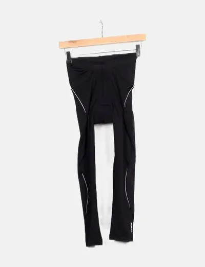 Decathlon Pantalón negro ciclista deportivo