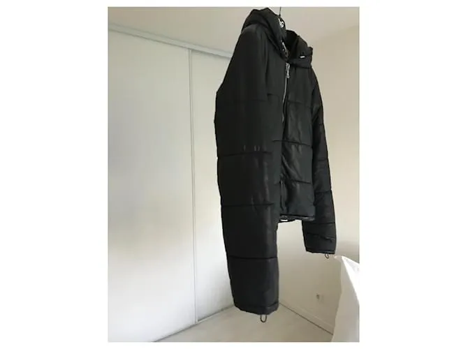 Dolce & Gabbana chaqueta de plumón D&G Negro 