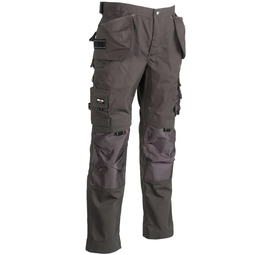 Herock Dagan, pantalón multibolsillo, gris (cintura 32