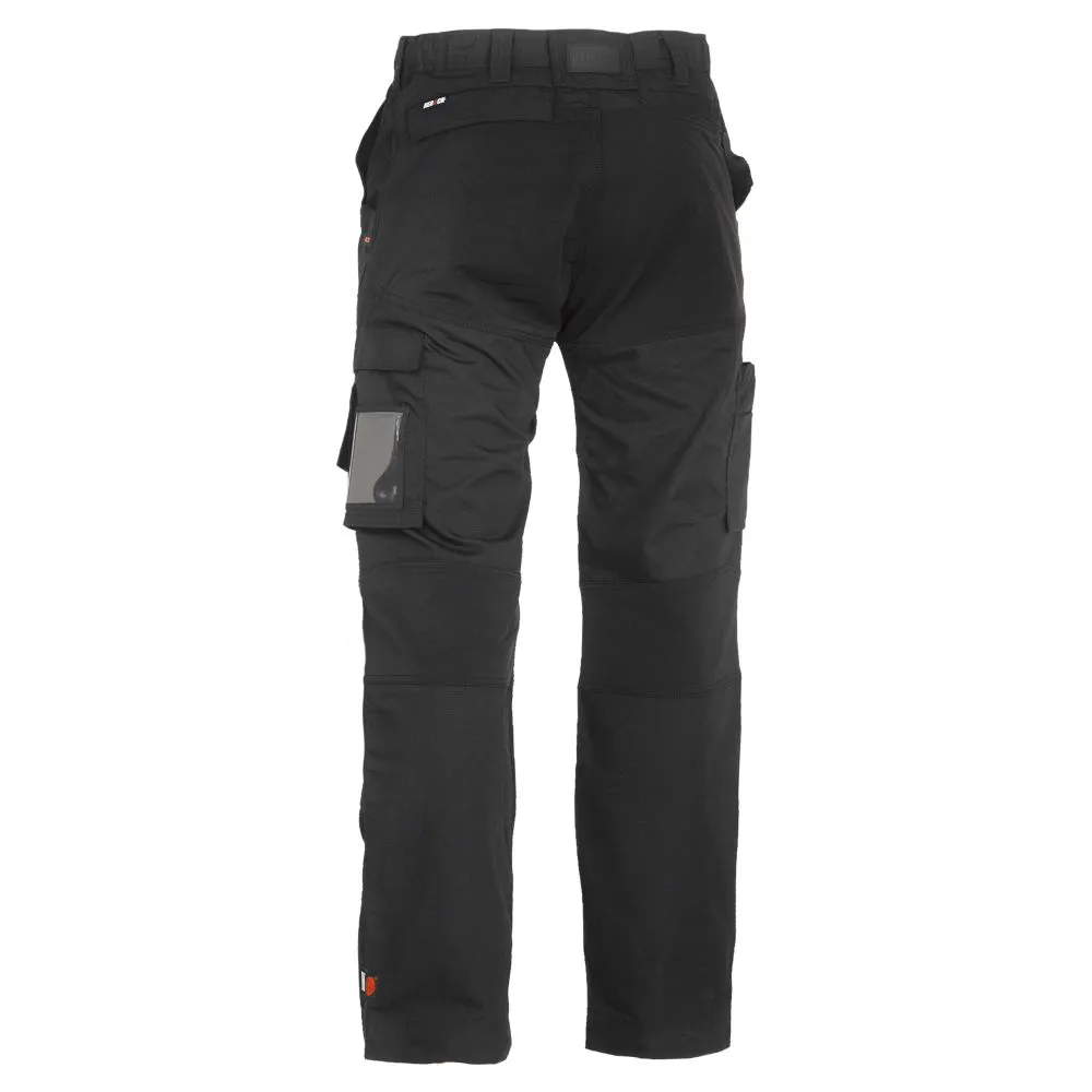 Herock Hector, pantalón multibolsillo, negro (cintura 30