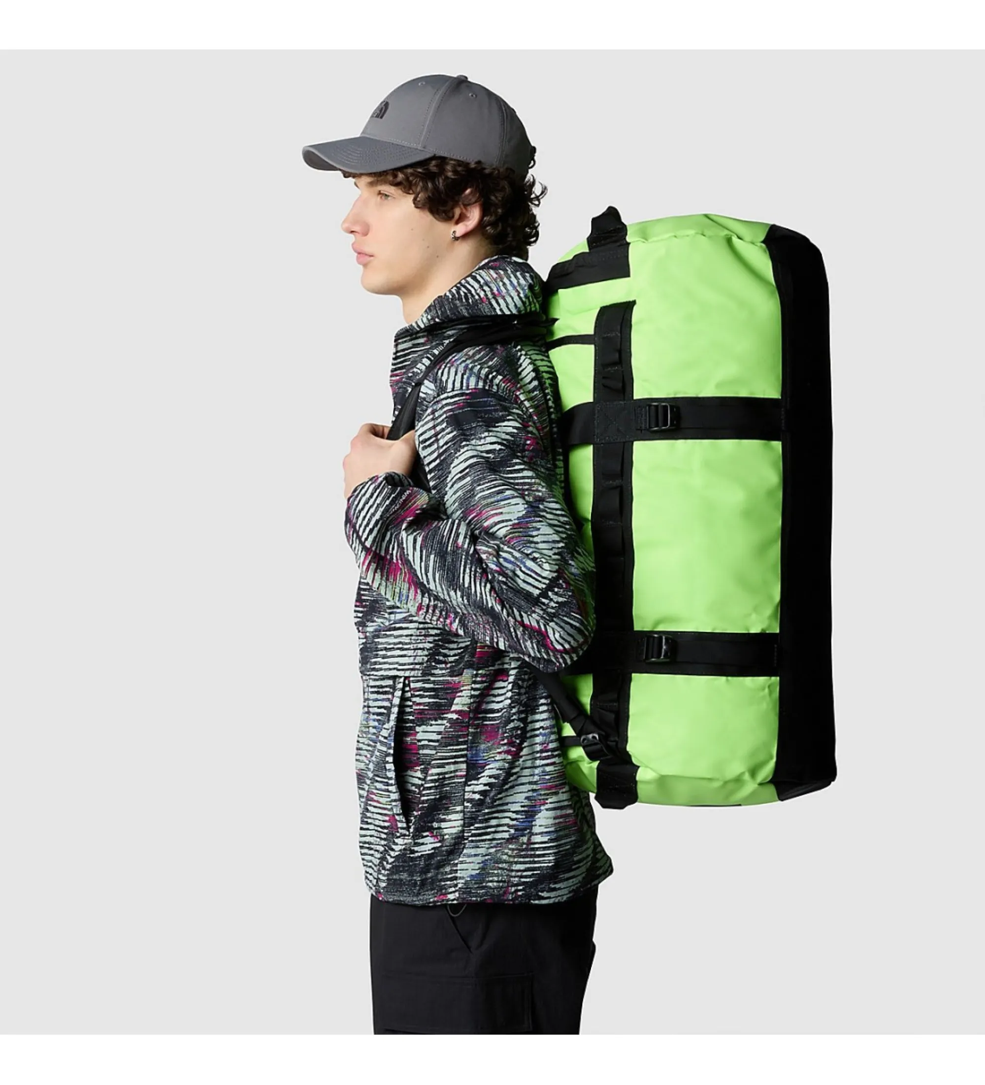 Mochila Base Camp Duffel M verde