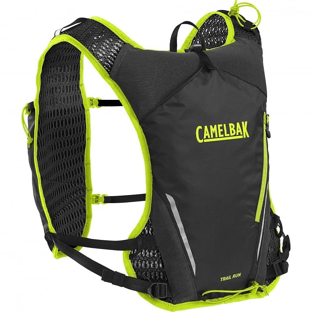 mochila Camelbak Trail Run Vest - Black/Safety Yellow