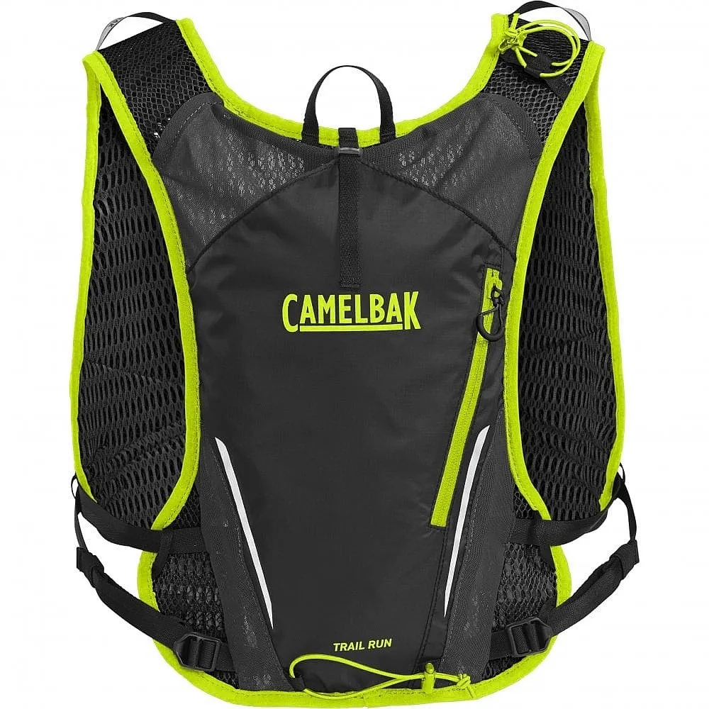 mochila Camelbak Trail Run Vest - Black/Safety Yellow