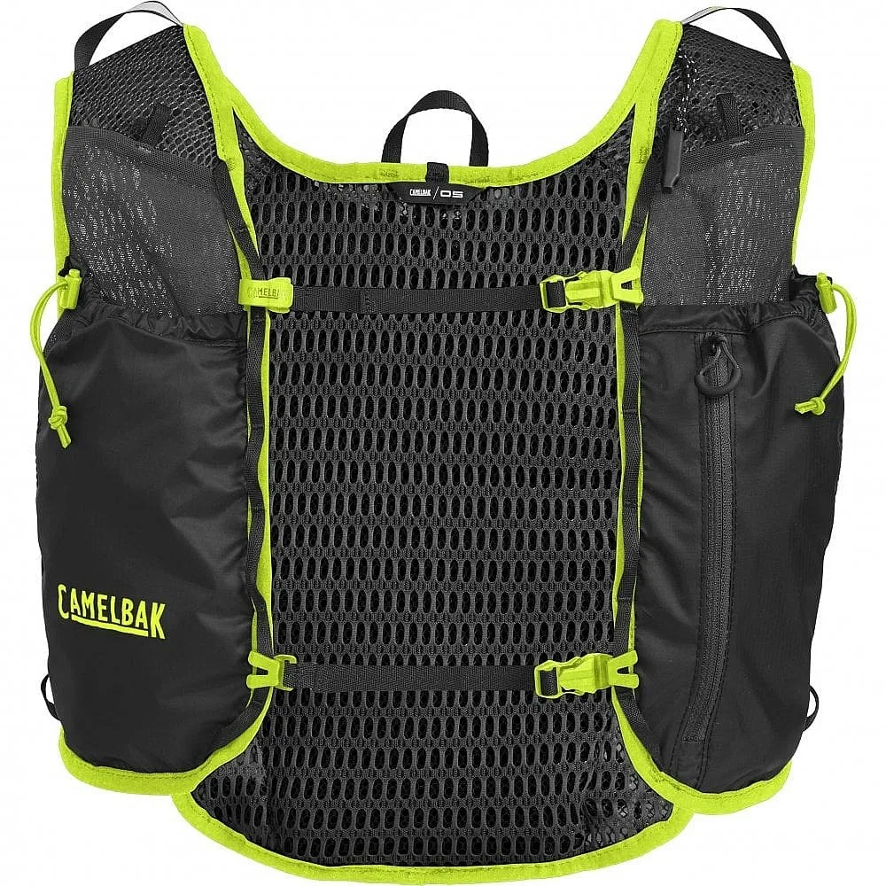 mochila Camelbak Trail Run Vest - Black/Safety Yellow