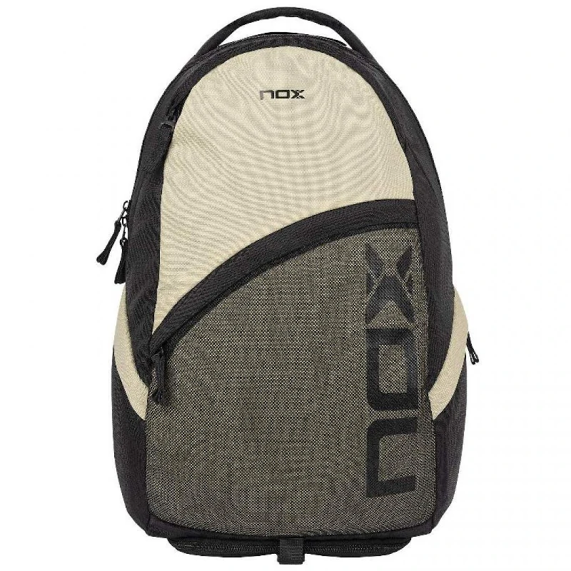 Mochila Nox Street Gris Claro y Negro