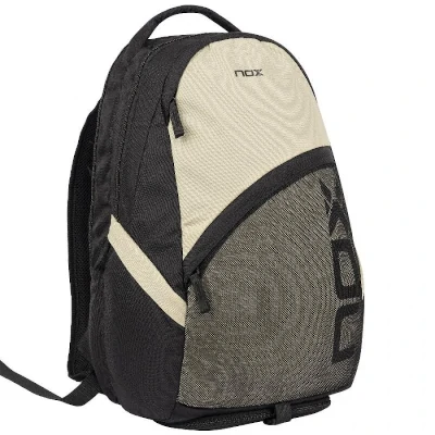 Mochila Nox Street Gris Claro y Negro