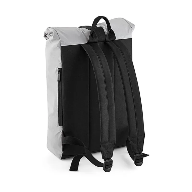 Mochila reflectante Roll-Top de BagBase