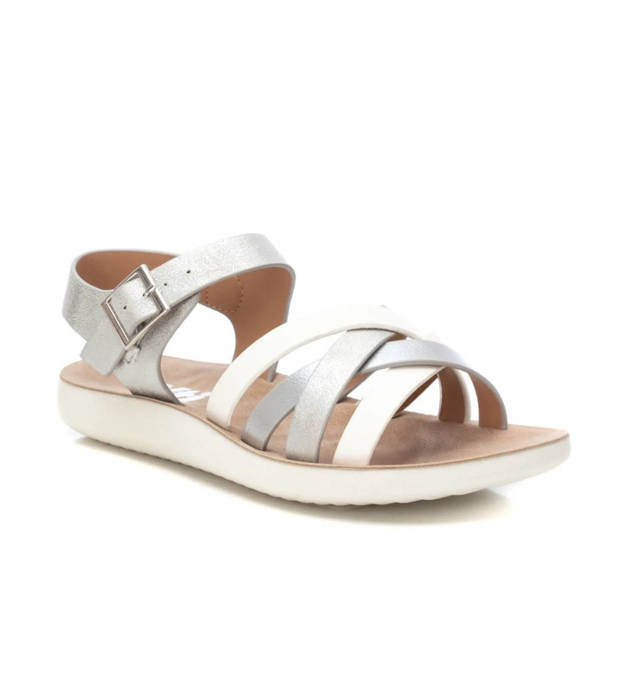 Sandalias 150670 plateado