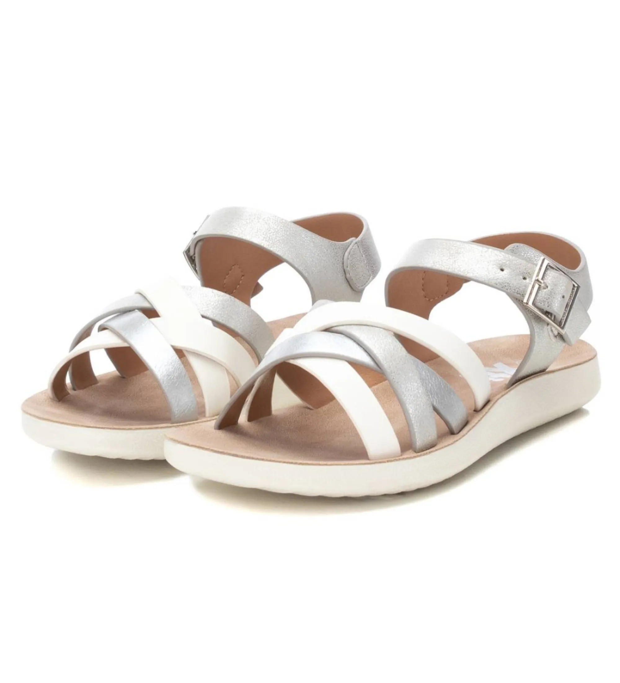 Sandalias 150670 plateado