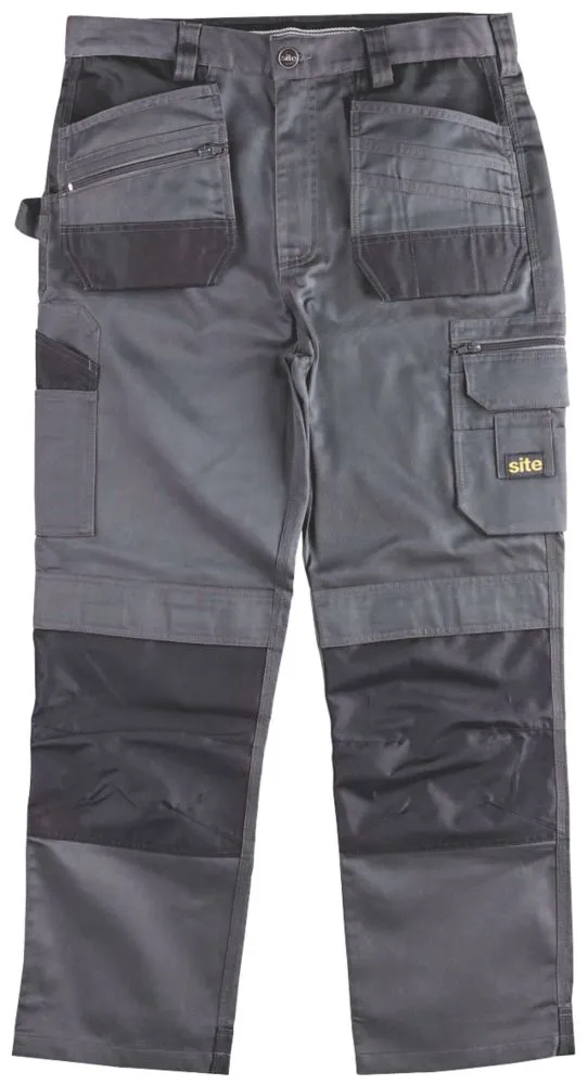 Site Jackal, pantalón de trabajo, gris/negro (cintura 40