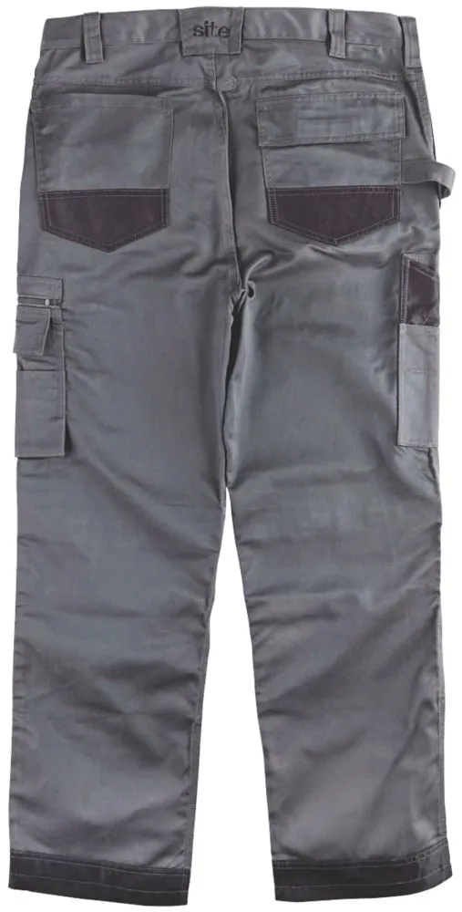 Site Jackal, pantalón de trabajo, gris/negro (cintura 40