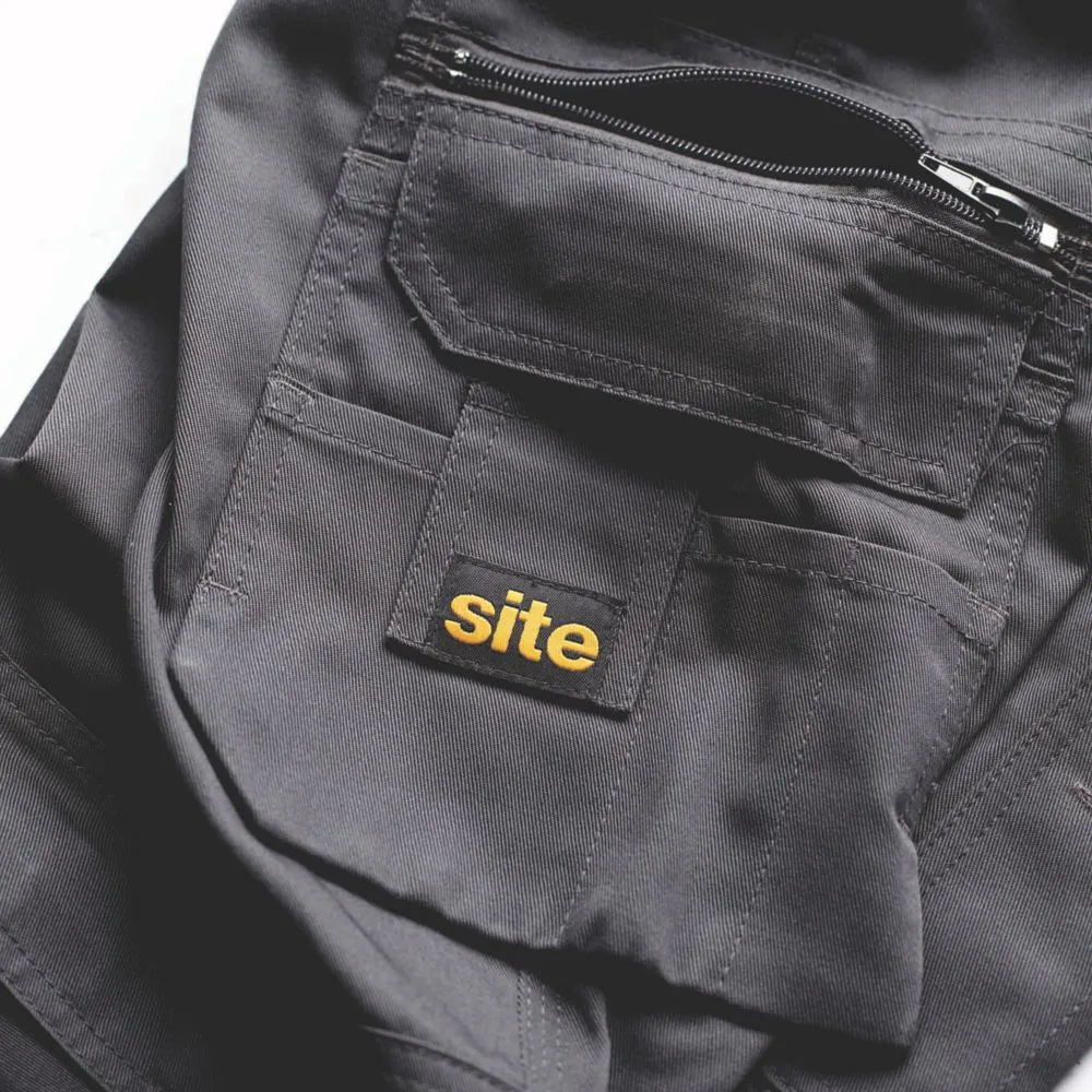 Site Jackal, pantalón de trabajo, gris/negro (cintura 40