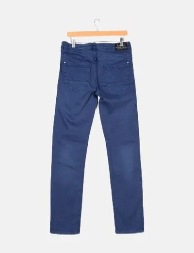 Springfield Pantalón azul recto