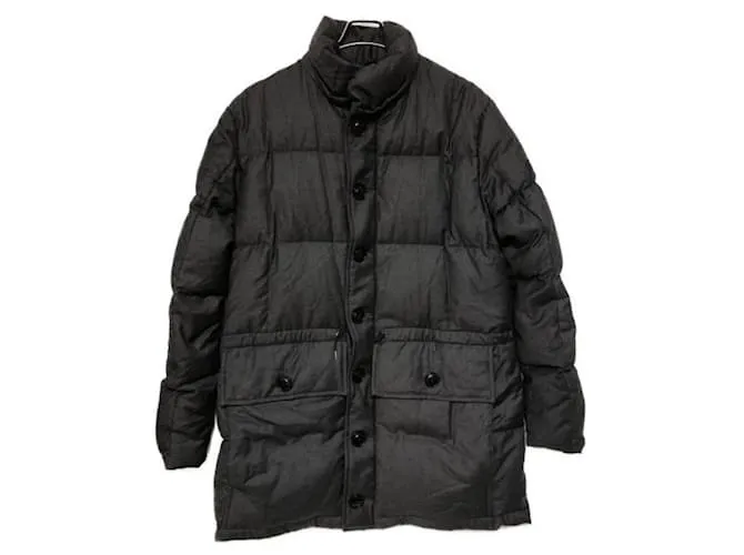 ***TATRAS LOROPIANA Loro Piana tela CORNILIO chaqueta de plumón abrigo de plumas Gris 