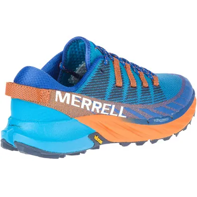 Zapatilla Merrell Agility Peak 4 Azul/Naranja