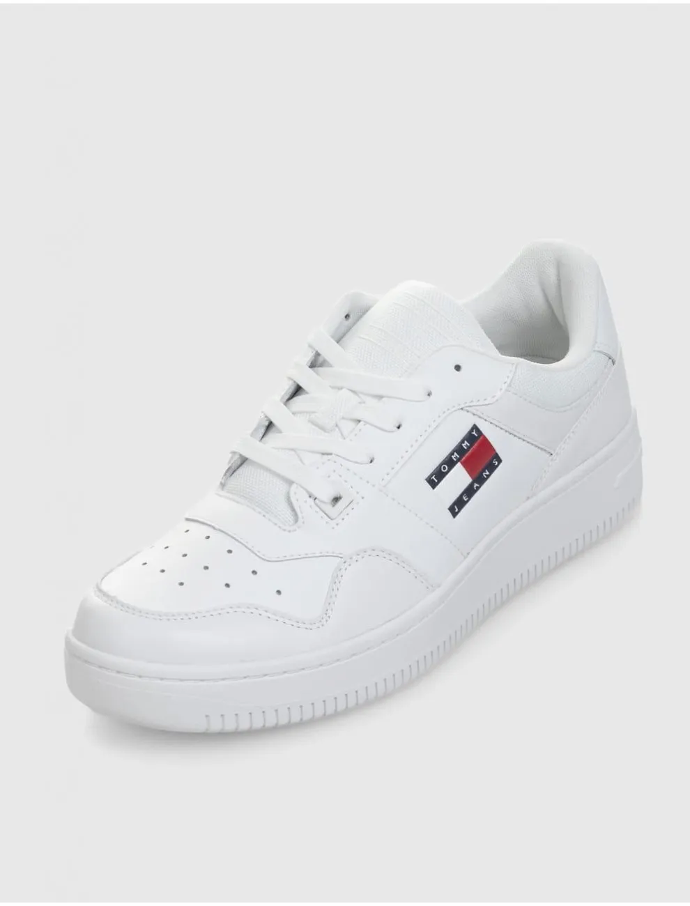 Zapatilla Tommy Hilfiger Retro Basket Ess Blanco