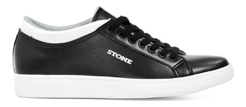 Zapatilla Urbano Eco Cuero Sneaker Hombre Stone 8220