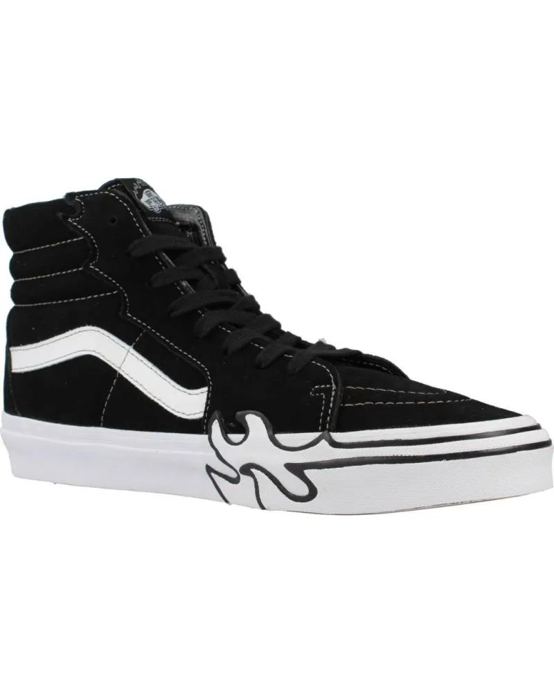 Zapatillas deporte VANS OFF THE WALL  de Hombre ZAPATILLAS HOMBRE VANS MODELO SK8-HI FLAME COLOR NEGRO BLCKW  BLCKWHT