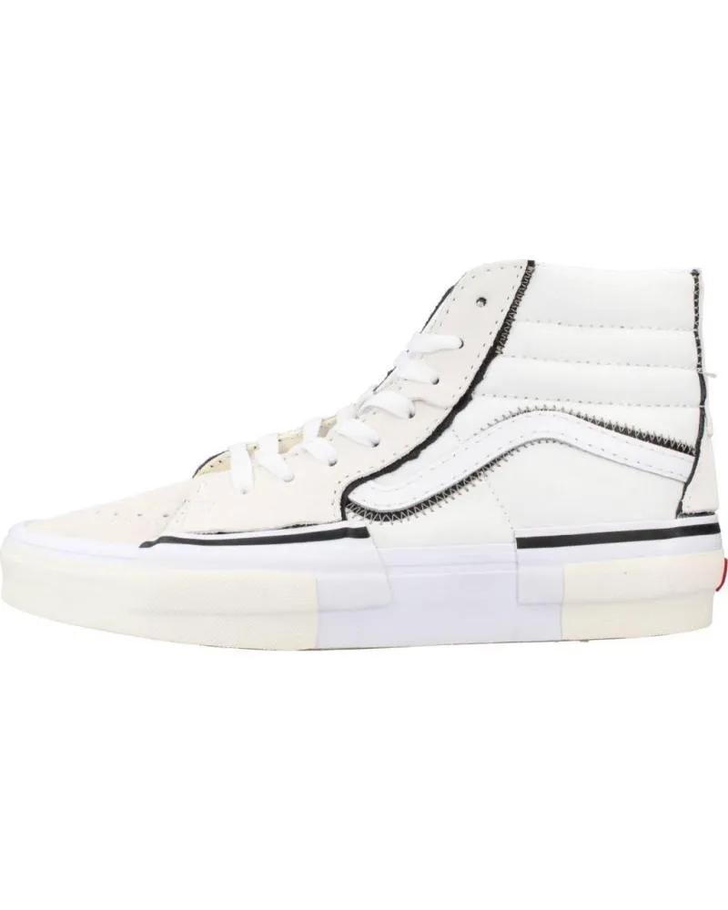 Zapatillas deporte VANS OFF THE WALL  de Hombre ZAPATILLAS HOMBRE VANS MODELO SK8-HI RECONSTRUCT COLOR BLANC  WHITE