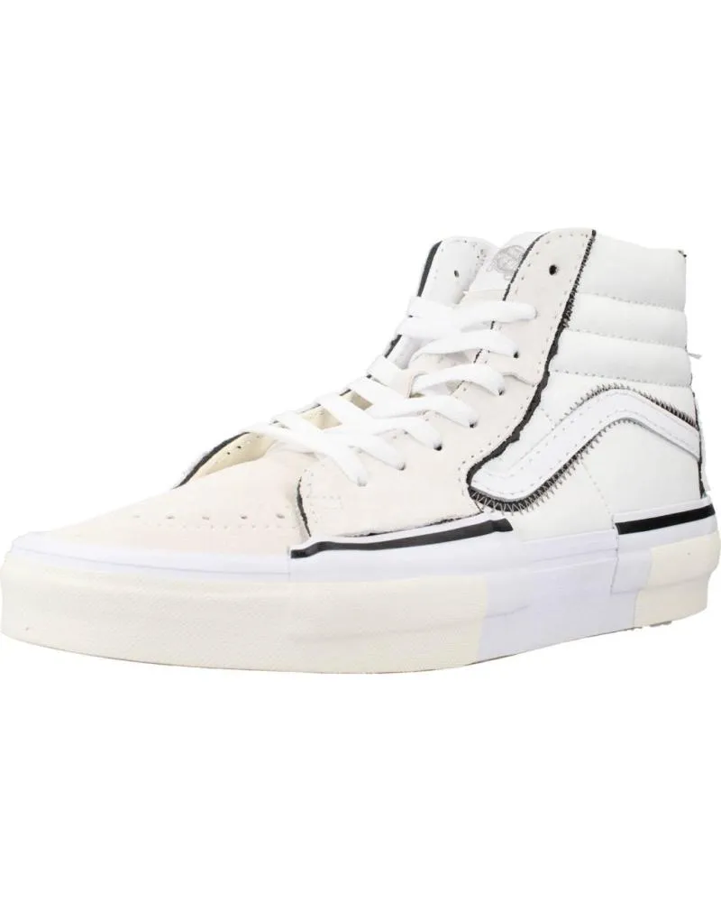 Zapatillas deporte VANS OFF THE WALL  de Hombre ZAPATILLAS HOMBRE VANS MODELO SK8-HI RECONSTRUCT COLOR BLANC  WHITE