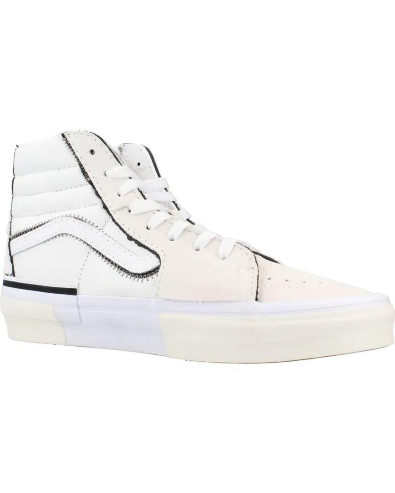 Zapatillas deporte VANS OFF THE WALL  de Hombre ZAPATILLAS HOMBRE VANS MODELO SK8-HI RECONSTRUCT COLOR BLANC  WHITE